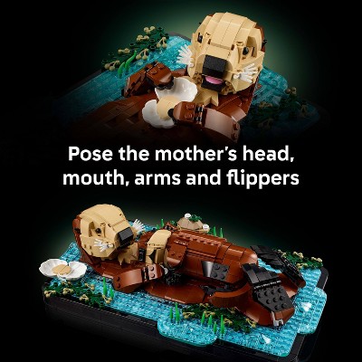 Детские конструкторы LEGO Ideas Floating Sea Otters Building Sets for Adults 21366 — фото 4