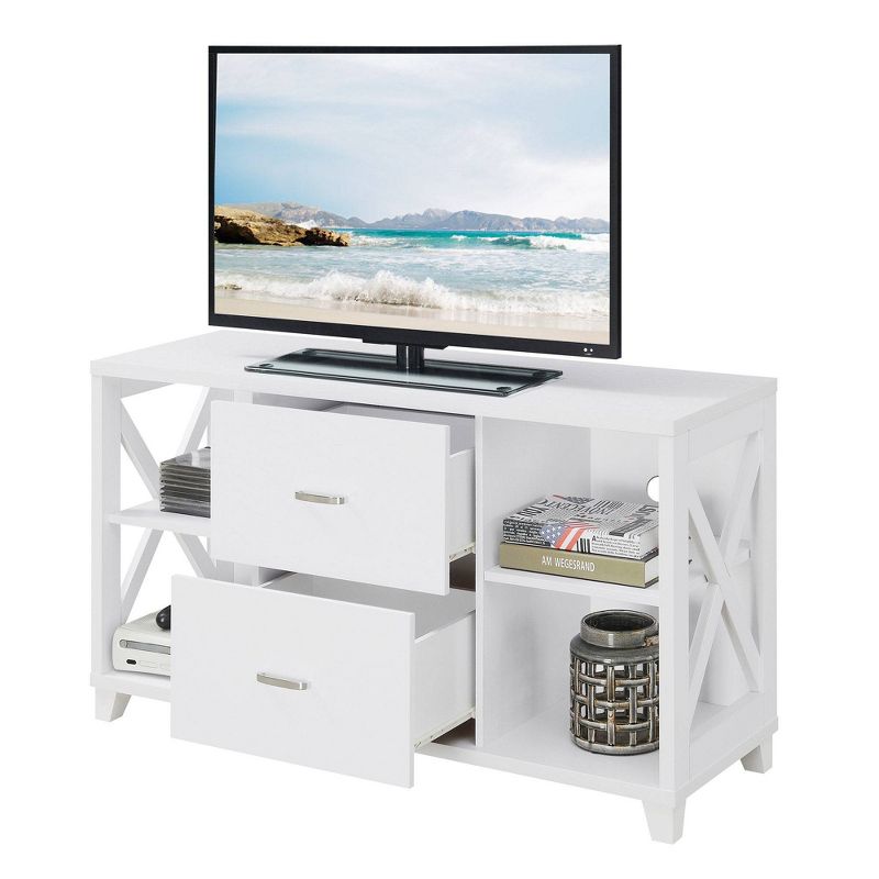 Oxford Deluxe 2 Drawers TV Stand for TVs up to 52" - Breighton Home, 5 of 8