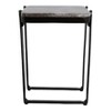 Metal & Aluminum Accent Table - Bronze Multi-Color Finish, Modern Side Table for Home, Office, Bedroom & Living Room Decor, 24 Inches - 3 of 4