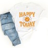Simply Sage Market S.W.Smiley Happy Today Flower Short Sleeve Tee - 3 of 4
