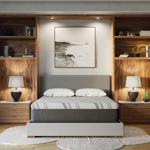 Kumasinova 12 Inch Hybrid Gel Memory Foam Mattress for a Cool Sleep,Fiberglass Free,Medium Feel Mattresses,Gray - 1 of 4