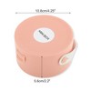 Unique Bargains Round Single-Layer Multi-Function Jewelry Box Jewelry Organizer 1 Pc - 2 of 4