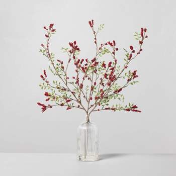 21" Faux Winterberry Christmas Arrangement - Hearth & Hand™ with Magnolia