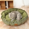 Dog bed retractable rope suitable for all seasons, usable on both sides. Dog bed, cat bed, pet mat. Lightweight and foldable. - 2 of 4