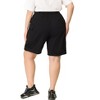 Agnes Orinda Women's Plus Size Above-the-Knee Length Jogger Pocket Track Cargo Shorts - 4 of 4