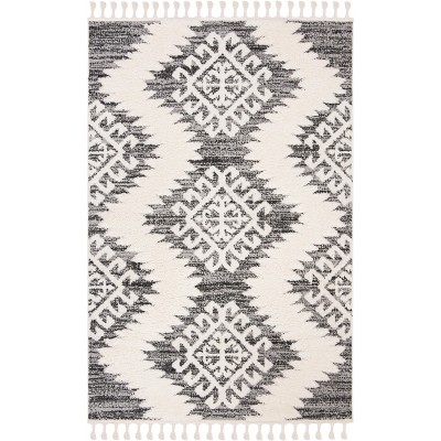 Moroccan Tassel Shag MTS652 Power Loomed Indoor Rugs - Safavieh