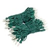 Novelty Lights RetroGlo Ceramic Mini Lights 100 Light on Green Wire 34 Feet Long - 4 of 4
