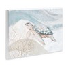Stupell Industries Pleasant Sea Turtle Drifting Ocean Bubble Waves Wall Plaque Art, 15" x 10" - 2 of 4