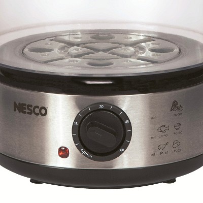 Nesco 5-Quart Stainless Steel and Plastic Food Steamer