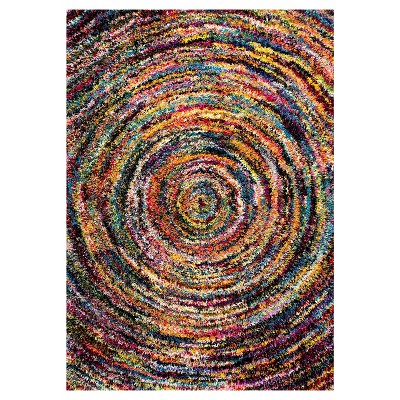 Ardelle Swirl Shaggy Rug - NuLOOM : Target