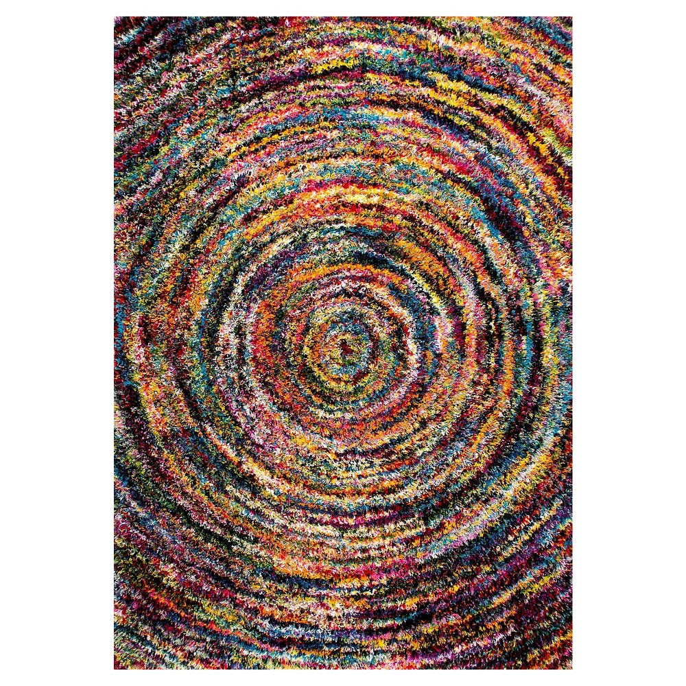 7'10inx10' Ardelle Swirl Shaggy Area Rug - nuLOOM