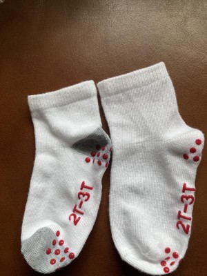 Hanes Toddler Boys' 10pk Ankle socks - Colors Vary 4T-5T