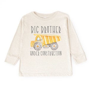 The Juniper Shop Big Brother Under Construction Toddler Long Sleeve Tee - 1 of 4