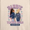 Women's - Barbie - Teacher Squad Lightweight French Terry Wide Neck Long Sleeve Shirt - 2 of 4