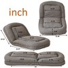 Triple Fold Adjustable Lounge Chair Bed with 18 Positions - 3 of 3