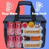 OPUX Soft Cooler Bag, Insulated Collapsible Lunch Tote for Men Work Camping Travel Beach, Portable Leakproof Large Box - 3 of 4
