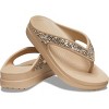 Crocs Womens Sloane Glitter Flip Flop Wedge Sandals - 2 of 4