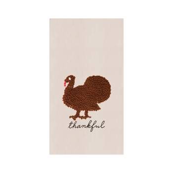 C&F Home Thankful French Knot Flour Sack Kitchen Towel