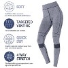 Women's Tummy Yoga Pants Leggings High Waist Running Tights 4 Way Stretch, Girls Leggings - 2 of 4
