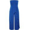 Women's Plus Size Attract Jumpsuit - ultra blue | CITY CHIC - 4 of 4