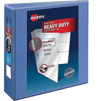 Avery Heavy-Duty 3" 3-Ring View Binder Periwinkle (17558) 711392