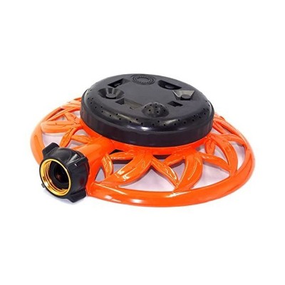 2wayz Heavy Duty Orange Metal Base Garden Sprinkler