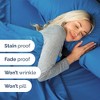 6 Piece Sheet Set - Extra Deep Pocket for 18"-24" Mattresses & Extra Pillowcases - CGK Linens - 4 of 4