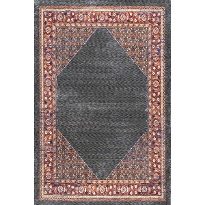 Nuloom Vintage Purnell Floral Indoor Area Rug, 4' x 6', Rust - 1 of 4