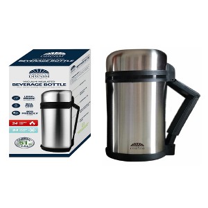 J&V TEXTILES Stainless Steel Water Bottle (51oz 40oz 34oz 25oz) - Keeps Liquids Hot or Cold w/Vacuum Insulation - 1 of 4