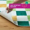 Town & Country Play Niko Checkmate Area Rug Green - 2 of 4