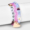 Mixed Semi-Precious Lace Agate and Bloom Beaded Bracelet Set 3pc - Universal Thread™ - 2 of 4