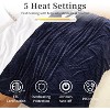 Heated Blanket, Flannel Electric Blanket, Soft Thick Heated Throw for Couch with 5 Heat Settings & 4H Auto Shut Off - 2 of 4