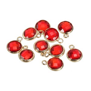 Unique Bargains DIY Craft Jewelry Making Necklace Crystal Birthstone Pendants 10 Pcs - 1 of 4