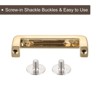 Unique Bargains DIY Bag Hanger Purse Strap Shackle Metal Arch Bridge Buckles 2 Pcs 1.57" - 4 of 4