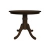 ChaletPosh 5-Piece Set 39"L Round Dining Table - 4 of 4