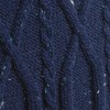 Lands' End Women's Cozy Lofty Cable Fluted Midi Sweater Skirt - 4 of 4