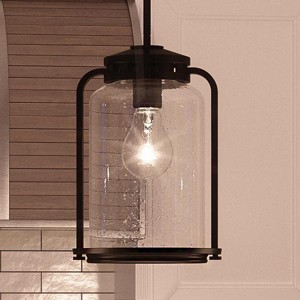 Urban Ambiance Luxury Nautical Pendant Light,  9.75"H x 6.25"W,  Olde Bronze Finish, UHP2110 - 1 of 4