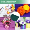 Unique Bargains Durable Soft Flexible Colorful Crepe Paper Variety of Colors 2 Pcs - 4 of 4