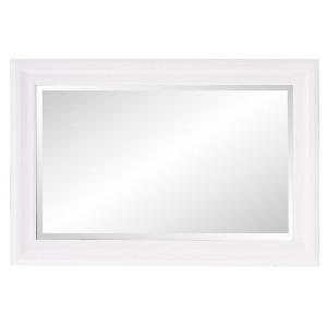 Howard Elliott George Wood Framed Wall Mirror - 1 of 4