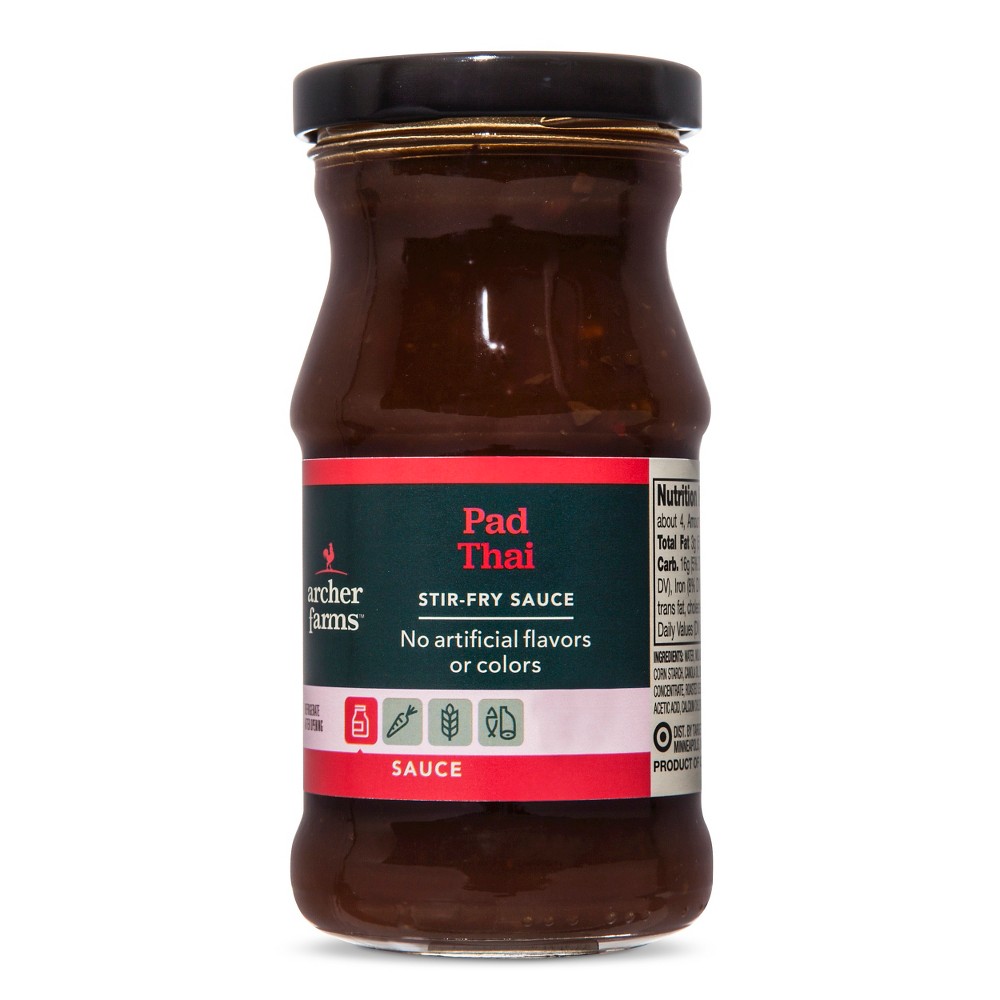 Target Stores ARCHER FARMS, PAD THAI STIR-FRY SAUCE