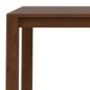 Sapphtopaz Dining Table Kitchen Table 60" Wooden Rectangular Dining Table with Wood Legs for Kitchen, Dining Room - 2 of 4