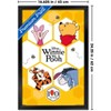 Trends International Disney Winnie the Pooh - 100th Anniversary Group Framed Wall Poster Prints - 3 of 4