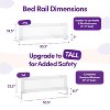ComfyBumpy Bed Rail for Toddlers, Toddler Bed Rails for Twin, Full & Toddler Bed Size,  Baby Bed Side Rail for Kids - 2 of 4