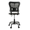 Best Standing Desk Chair, Adjustable Desk Chair, Ergonomic Tall Office Chair Standing Desk Chair, Ergonomic High Back Office Chair-The Pop Home - 4 of 4