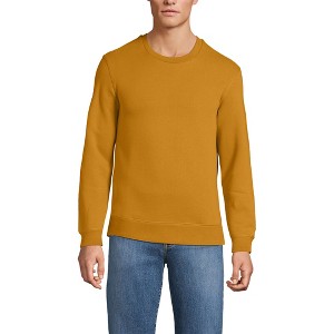 Lands' End Men's Long Sleeve Serious Sweats Crewneck Sweatshirt - 1 of 3