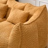 Racxily Soft Bean Bag Chair with High Resilience Foam Core, Comfortable Square Recliner Sofa - 4 of 4