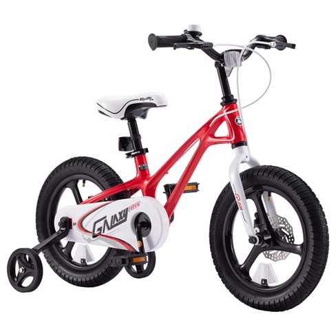 Royalbaby Royalmg Galaxy Fleet 14 Children Kids Bicycle W 2 Disc Brakes And Training Wheels For Boys And Girls Ages 3 To 5 Red Target