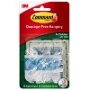 Command Outdoor Light Clips, Clear, Damage Free Hanging of Christmas Decorations, 16 Clips - 2 of 4