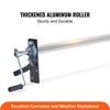 VEVOR Hand Crank Tarp Roller Kit, 64" to 104" Wide, Aluminum Alloy, Manual Cab Level Dump Truck Tarp Roller with 7" Sponge-Wrapped Handle - 3 of 4