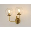Maxim Lighting Branch 2 - Light Vanity in  Natural Aged Brass - 2 of 3
